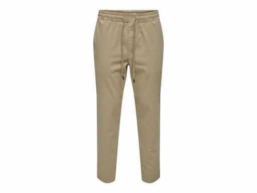 ONLY AND SONS Pantalón Onslinus Taper 0183 Pant Noos Coriander Beige [1]