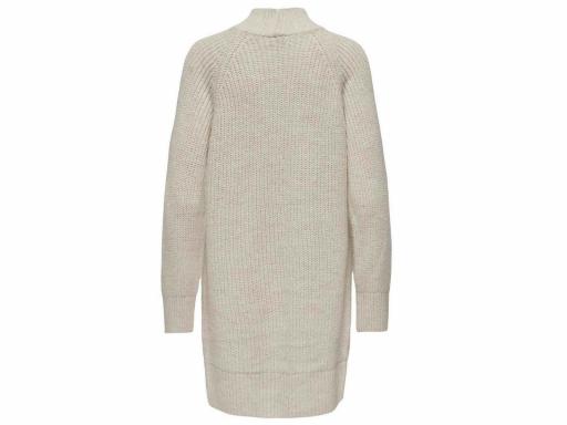 ONLY Chaqueta Mujer Onlleise Freya LS Open Cardigan KNT White Beige [2]