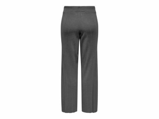 ONLY Pantalón Mujer Onltess MW Pant KNT Dark Grey Melange Gris [1]