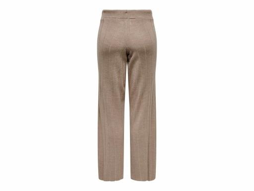 ONLY Pantalón Mujer Onltess MW Pant KNT Dark Malt Ball Melange Beige [1]