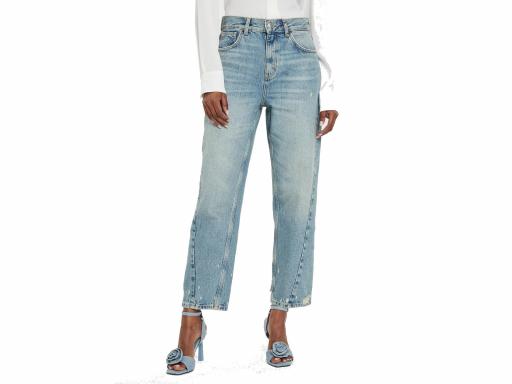 ONLY Pantalón vaquero Mujer Onlyrobyn HW Straight Lank Tint Medium Blue Denim Azul [1]