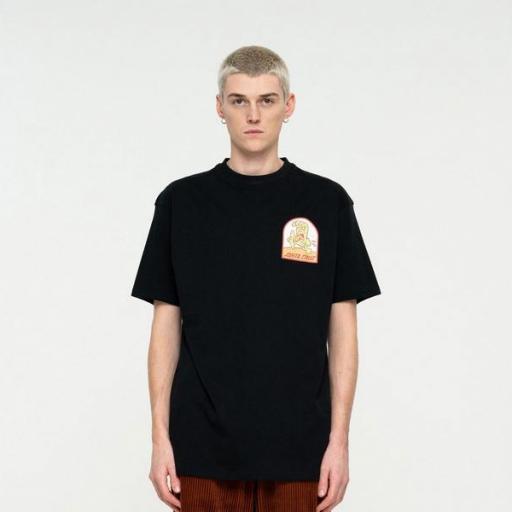 SANTA CRUZ Camiseta Beach Bum Hand Scene T-Shirt Black [1]