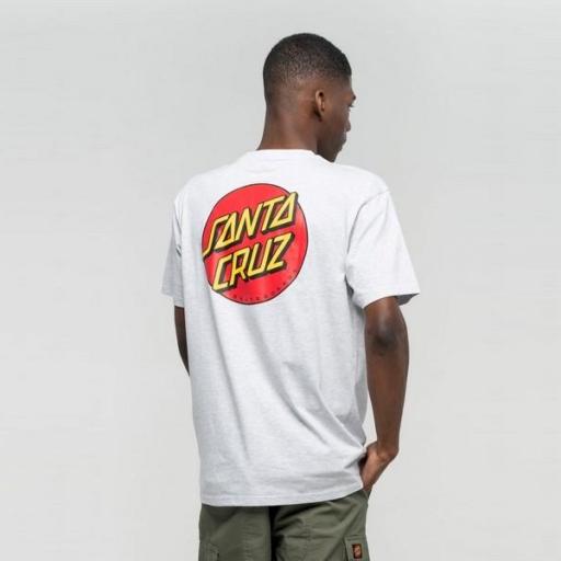 SANTA CRUZ Camiseta Classic Dot Chest T-Shirt White [1]