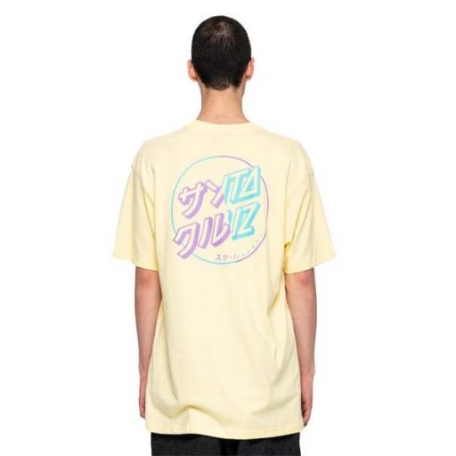 SANTA CRUZ Camiseta Divide Dot T-Shirt Butter [1]