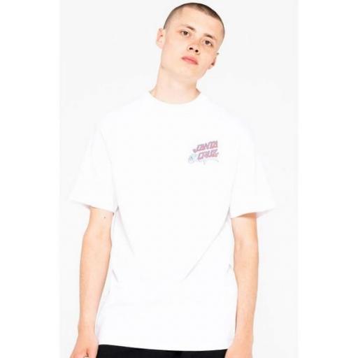 SANTA CRUZ Camiseta Dressen Roses Club T-Shirt White [1]
