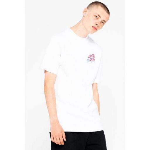 SANTA CRUZ Camiseta Dressen Roses Club T-Shirt White [2]