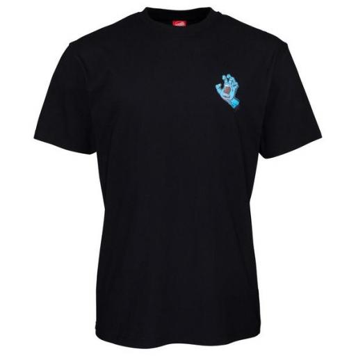 SANTA CRUZ Camiseta Screaming Hand Chest T-Shirt Black [3]