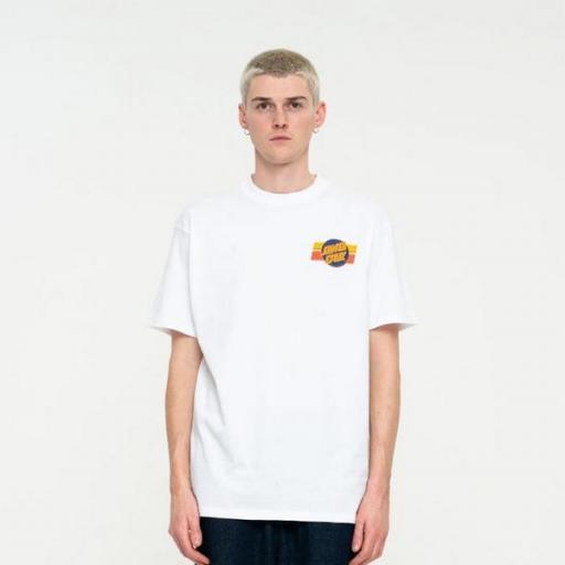 SANTA CRUZ Camiseta Shark Trip T-Shirt White [3]