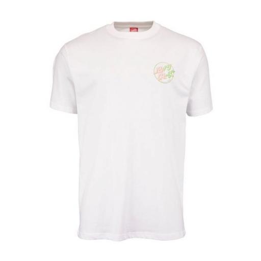 SANTA CRUZ Camiseta Tee Divide Dot White [3]