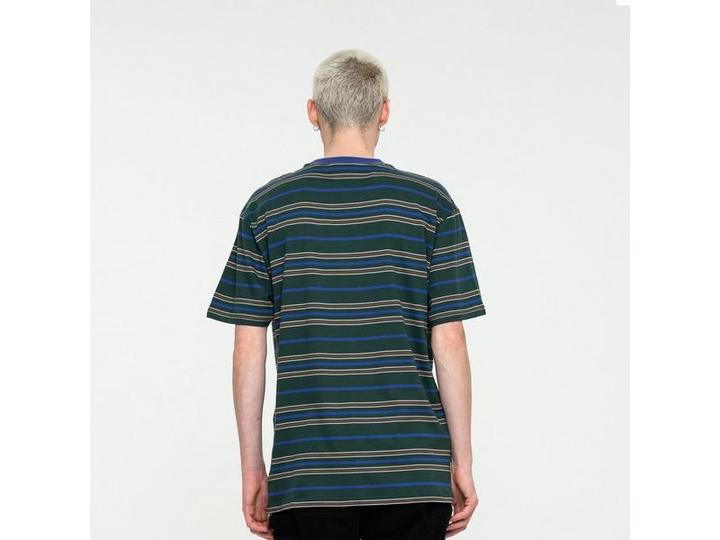 SANTA CRUZ Camiseta Tee Mini Beach Bum Hand Stripe Cedar Stripe