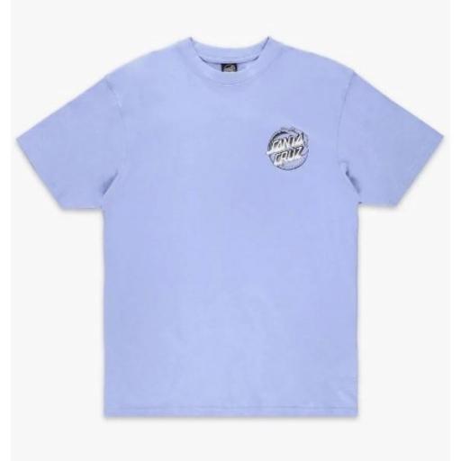 SANTA CRUZ Camiseta Tee Stipple Wave Iris Blue [1]