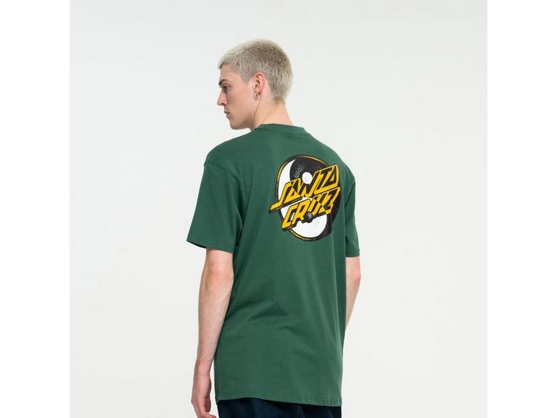 SANTA CRUZ Camiseta Yin Yang Dot T-Shirt Cedar