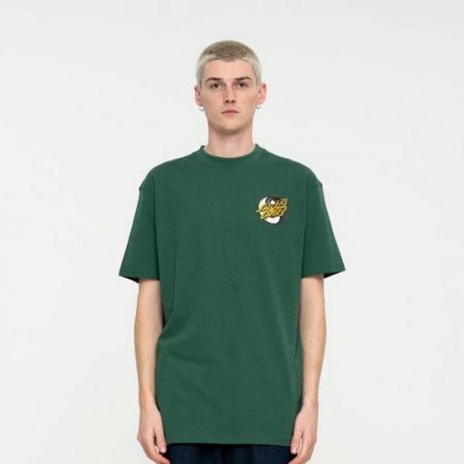 SANTA CRUZ Camiseta Yin Yang Dot T-Shirt Cedar [1]