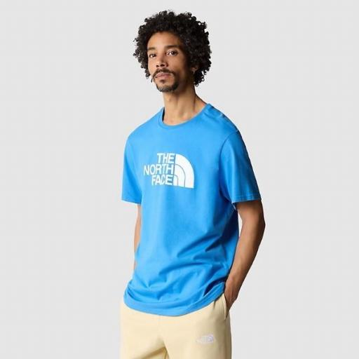 THE NORTH FACE Camiseta M S/S Easy Tee Super Sonic Blue [0]