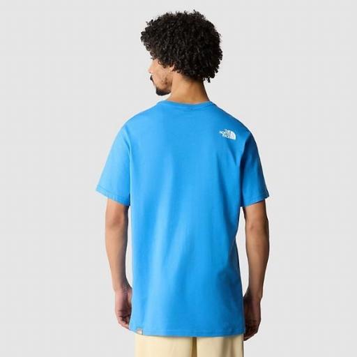 THE NORTH FACE Camiseta M S/S Easy Tee Super Sonic Blue [2]
