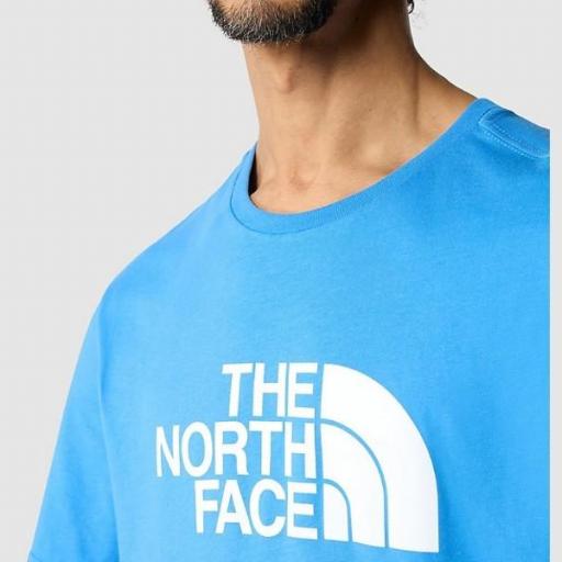 THE NORTH FACE Camiseta M S/S Easy Tee Super Sonic Blue [3]