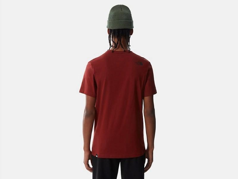 THE NORTH FACE Camiseta M S/S Fine Tee Brick House Red