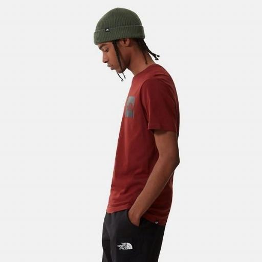 THE NORTH FACE Camiseta M S/S Fine Tee Brick House Red [2]