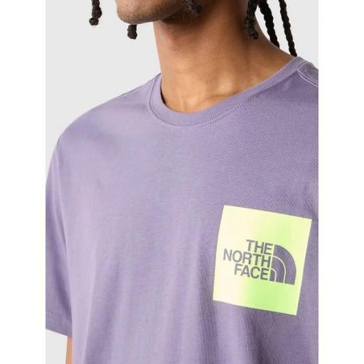 THE NORTH FACE Camiseta M S/S Fine Tee Lunar Slate [2]