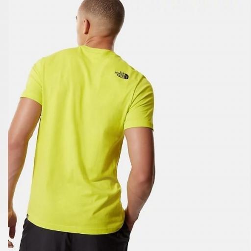 THE NORTH FACE Camiseta M S/S Fine Tee Spring Green [0]