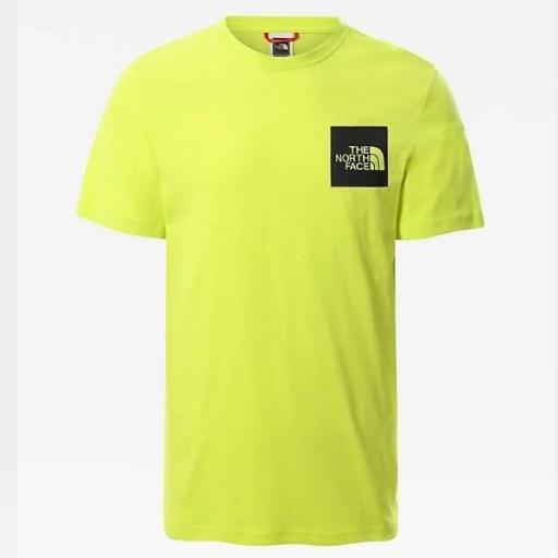 THE NORTH FACE Camiseta M S/S Fine Tee Spring Green [2]