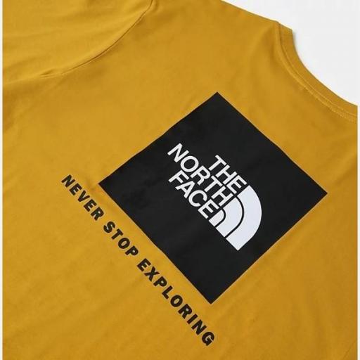 THE NORTH FACE Camiseta M S/S Red Box Arrowwood Yellow [3]
