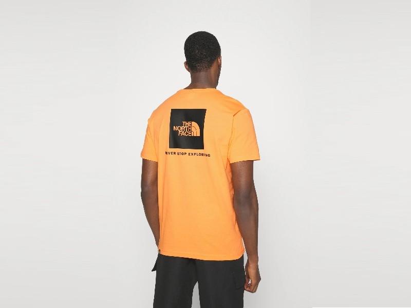 THE NORTH FACE Camiseta M S/S Red Box Dusty Coral Orange
