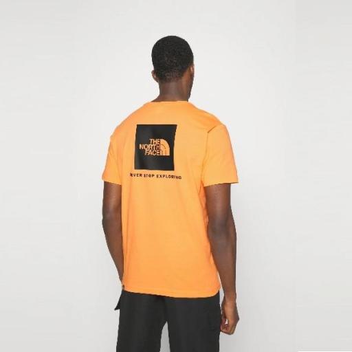 THE NORTH FACE Camiseta M S/S Red Box Dusty Coral Orange [0]