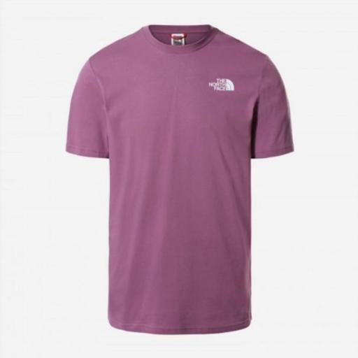 THE NORTH FACE Camiseta M S/S Red Box Pikes Purple [0]