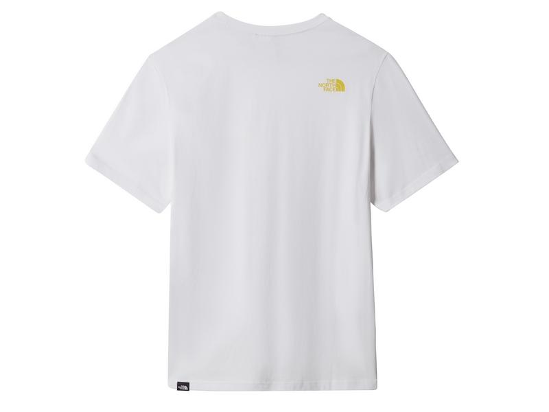 THE NORTH FACE Camiseta M S/S Tee Graphic Ph 1 TNF White