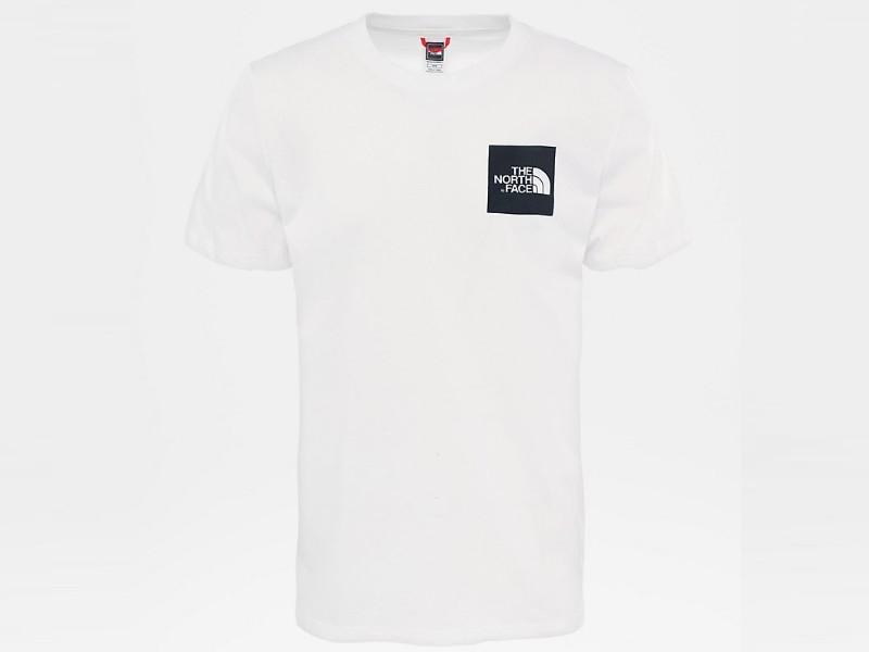 THE NORTH FACE Camiseta M S/S Fine Tee White TNF Black