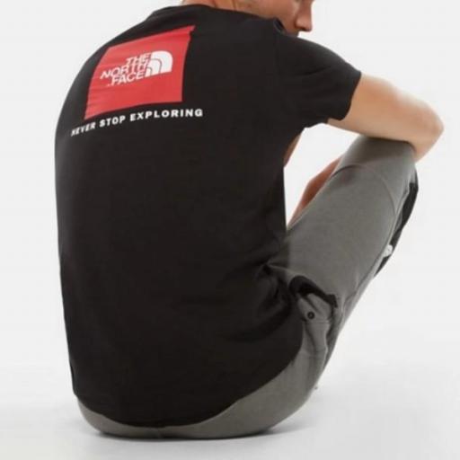 THE NORTH FACE Camiseta SS Red Box TNF Black [0]