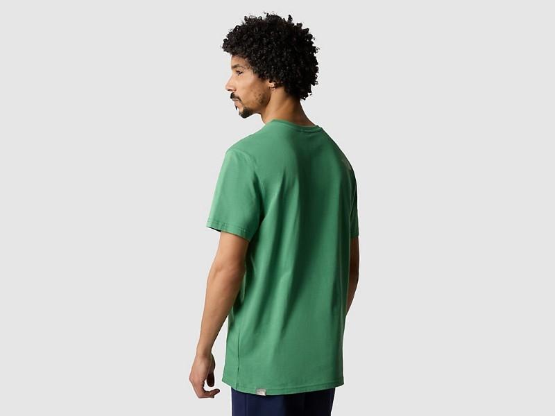THE NORTH FACE Camiseta S/S Simple Dome Tee Deep Grass Green