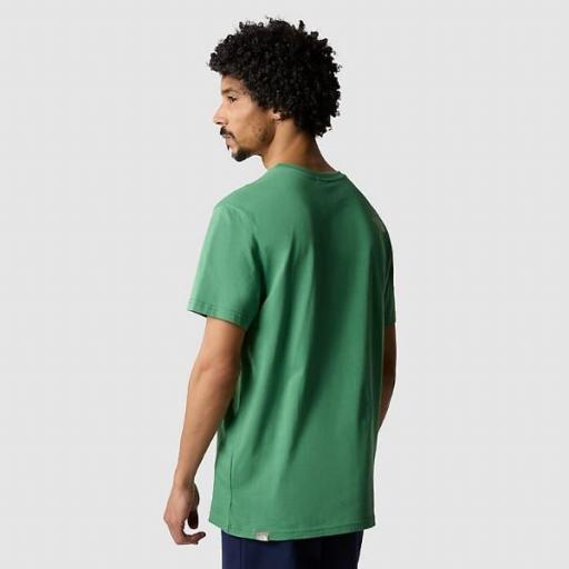 THE NORTH FACE Camiseta S/S Simple Dome Tee Deep Grass Green [0]