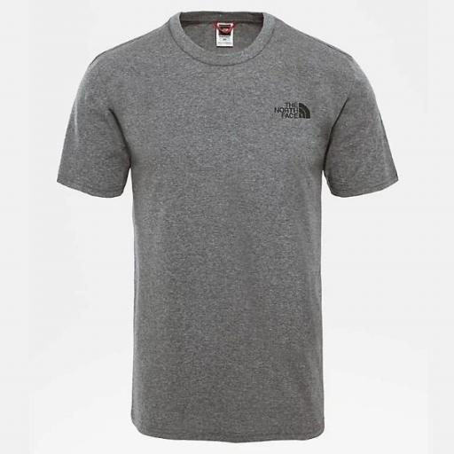 THE NORTH FACE Camiseta S/S Simple Dome Tee Medium Grey [2]