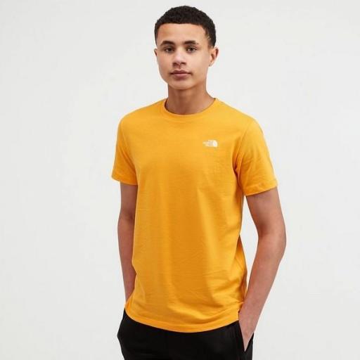 THE NORTH FACE Camiseta S/S Simple Dome Tee Summit Gold [2]