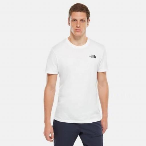 THE NORTH FACE Camiseta S/S Simple Dome Tee White [1]