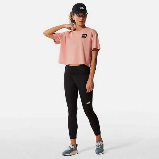 THE NORTH FACE Camiseta W Cropped Fine Tee Rose Dawn [2]