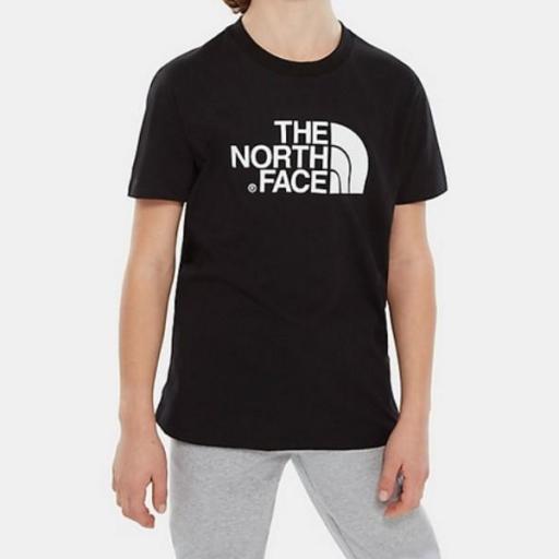 THE NORTH FACE Camiseta Niño Easy Black White [0]
