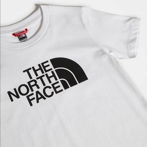 THE NORTH FACE Camiseta Niño Easy White Black [2]