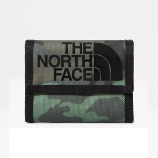 THE NORTH FACE Cartera Base Camp Wallet Thyme Brushwood Camo Print TNF Black [0]