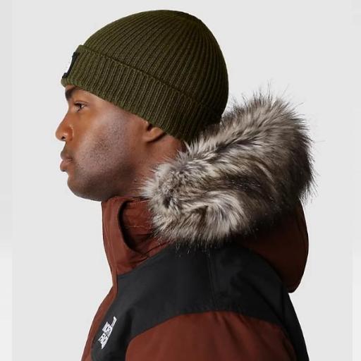 THE NORTH FACE Gorro TNF Logo Box Cuffed Beanie Military Olive [2]