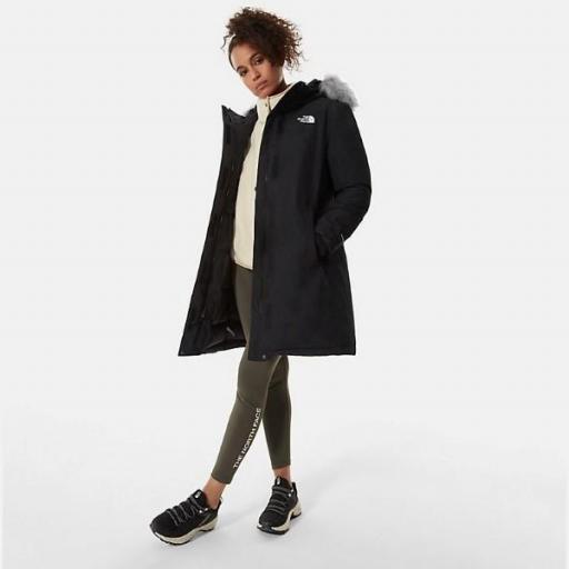 THE NORTH FACE Parka Mujer Artic TNF Black
