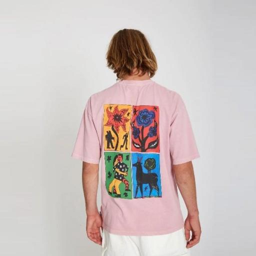 VOLCOM Camiseta Bob Mollema SST 2 Pink [2]