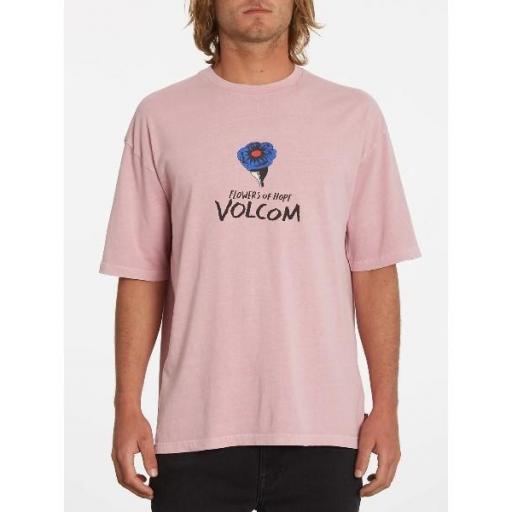 VOLCOM Camiseta Bob Mollema SST 2 Pink [1]