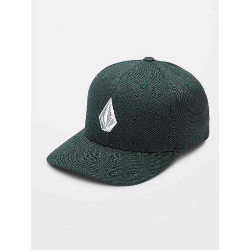 VOLCOM Gorra Full Stone Flexfit Hat Cedar Green [0]