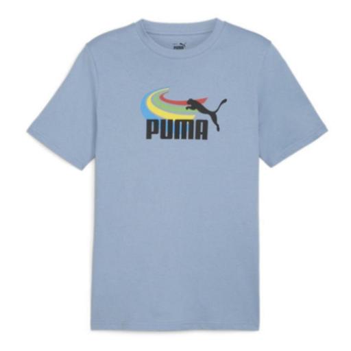 CAMISETA PUMA GRAPHICS SUMMER SPORTS. Zen blue 627908 20