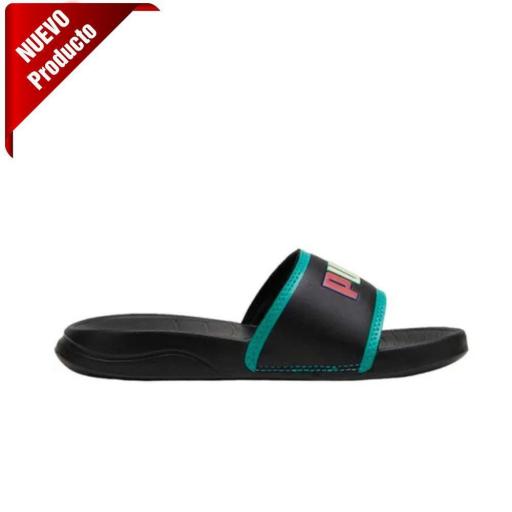 CHANCLAS PUMA POPCAT 20 R. S. B PS. Kids 396575 02. Black-green