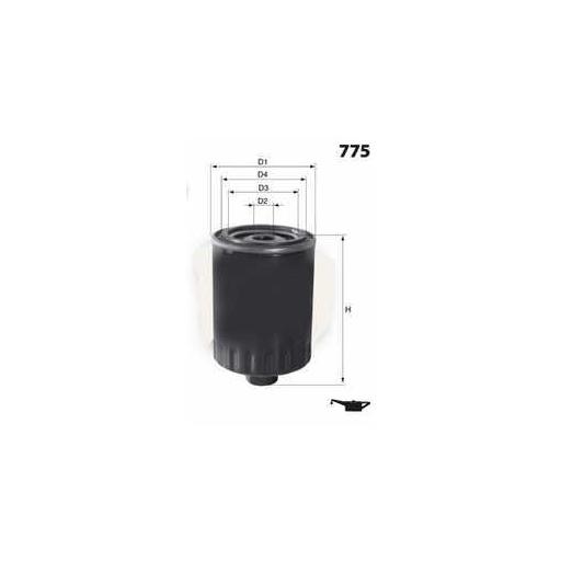 Filtro de aceite MECAFILTER ELH4298