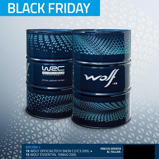 1X WOLF OFFICIALTECH 5W30 C2/C3 205L + 1X WOLF ESSENTIAL 10W40 200L [0]